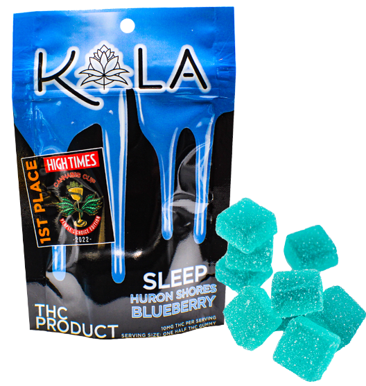 Photograph of product: Huron Shores Blueberry | 200MG Gummies