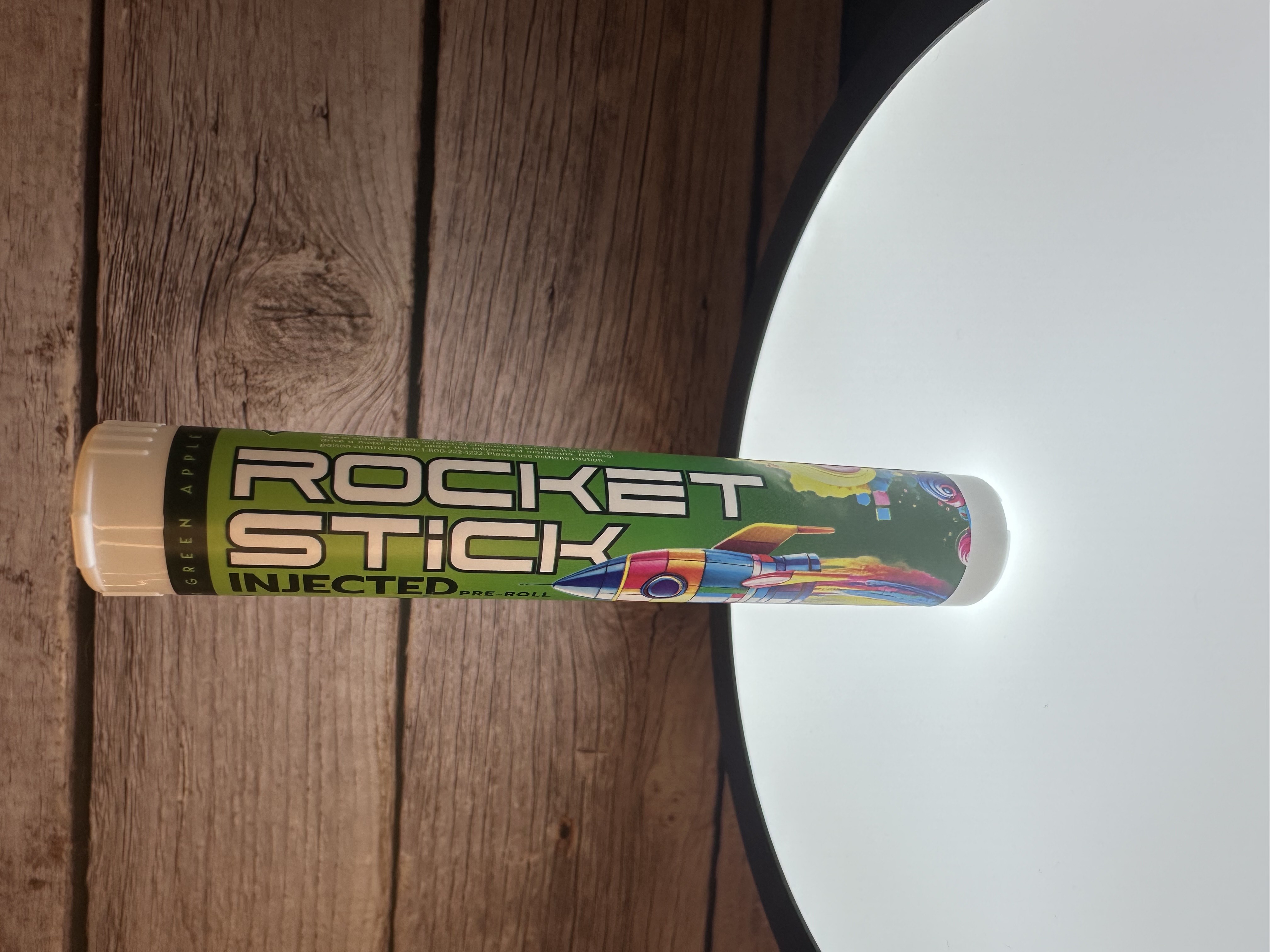 Photograph of product: PR(ICC)- Rocket Stick -Sour Green Apple