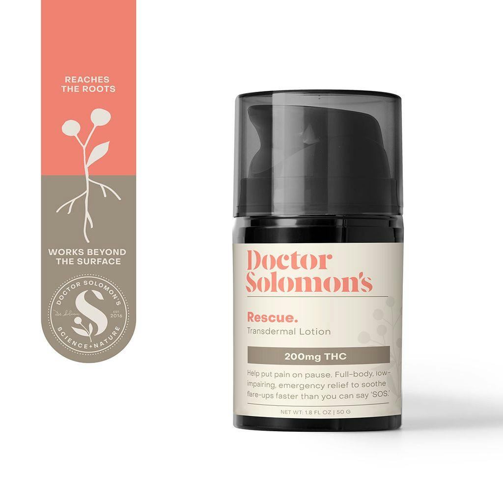 Photograph of product: TRANSDERMAL LOTION - RESCUE - 200MG