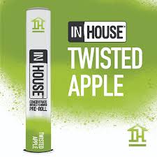 Photograph of product: In House I Infused Pre-roll I Twisted Apple