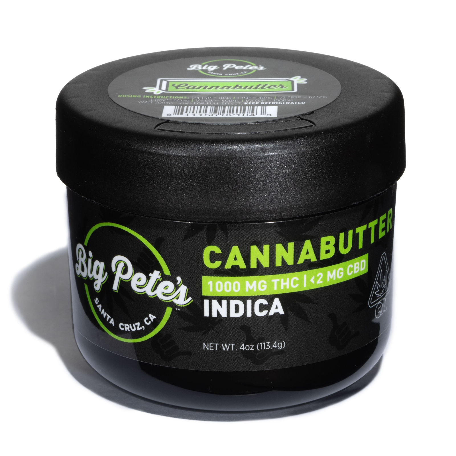 Photograph of product: Big Pete's Treats | Oui'd Cannabutter | 1000mg