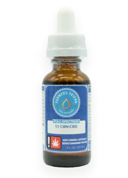 Photograph of product: Farmer's Friend Extracts - 1:1 (CBN:CBD) TINCTURE - - 600mg - I