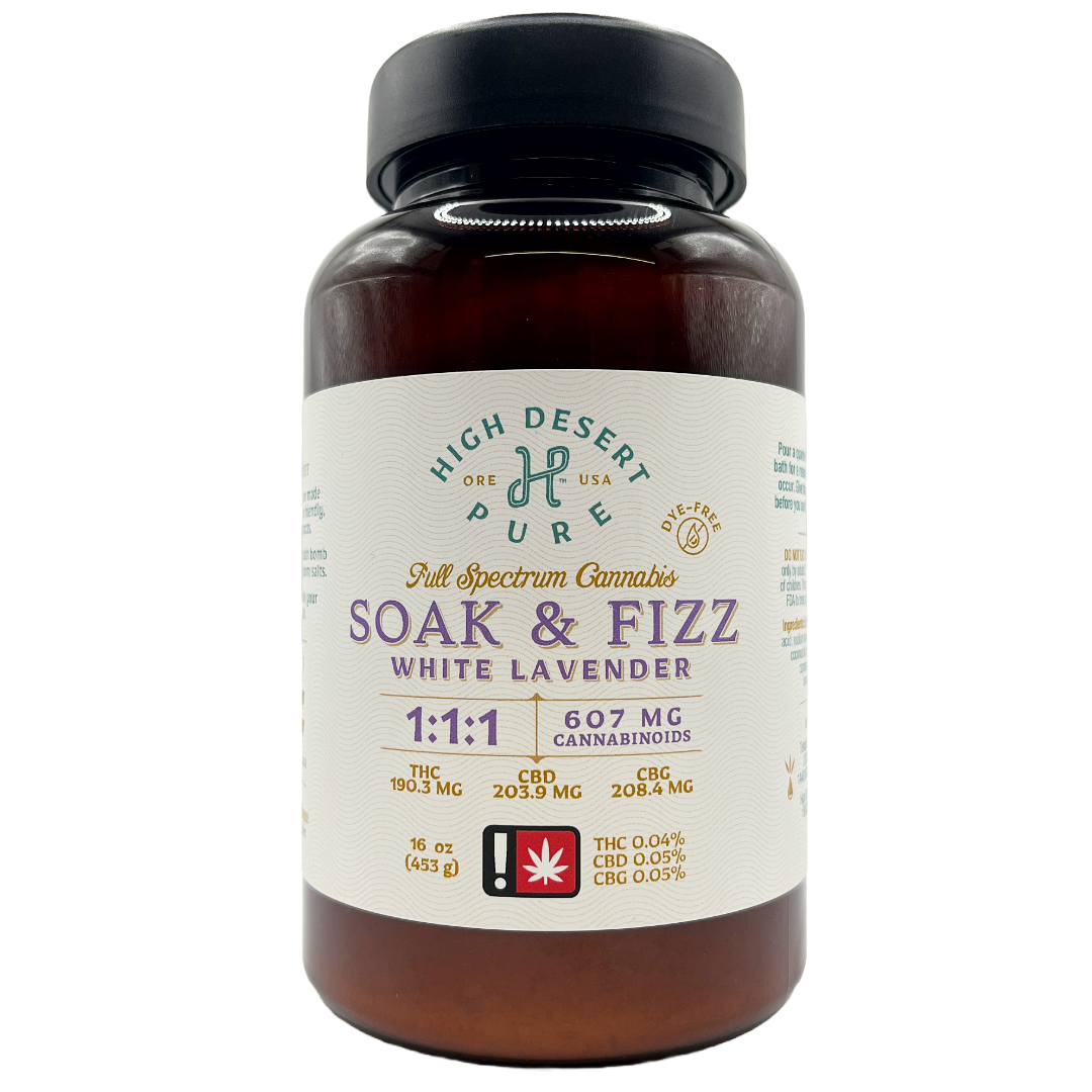 Photograph of product: HDP- White Lavender 16OZ Bath Salts