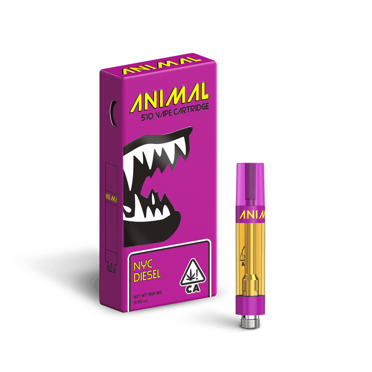 Photograph of product: Animal | NYC Diesel | AIO Vape | 1G |