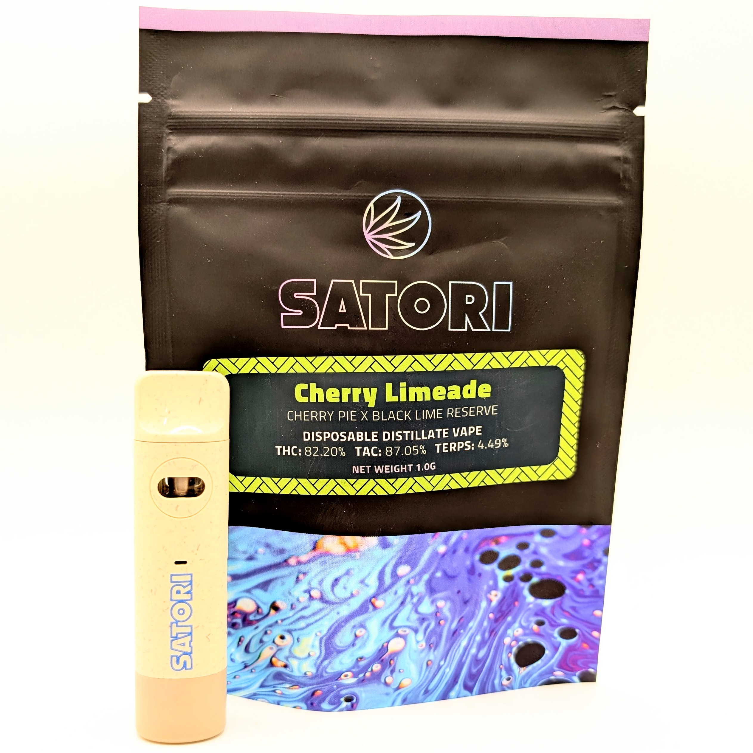 Photograph of product: Cherry Limeade 1g Disposable Cart