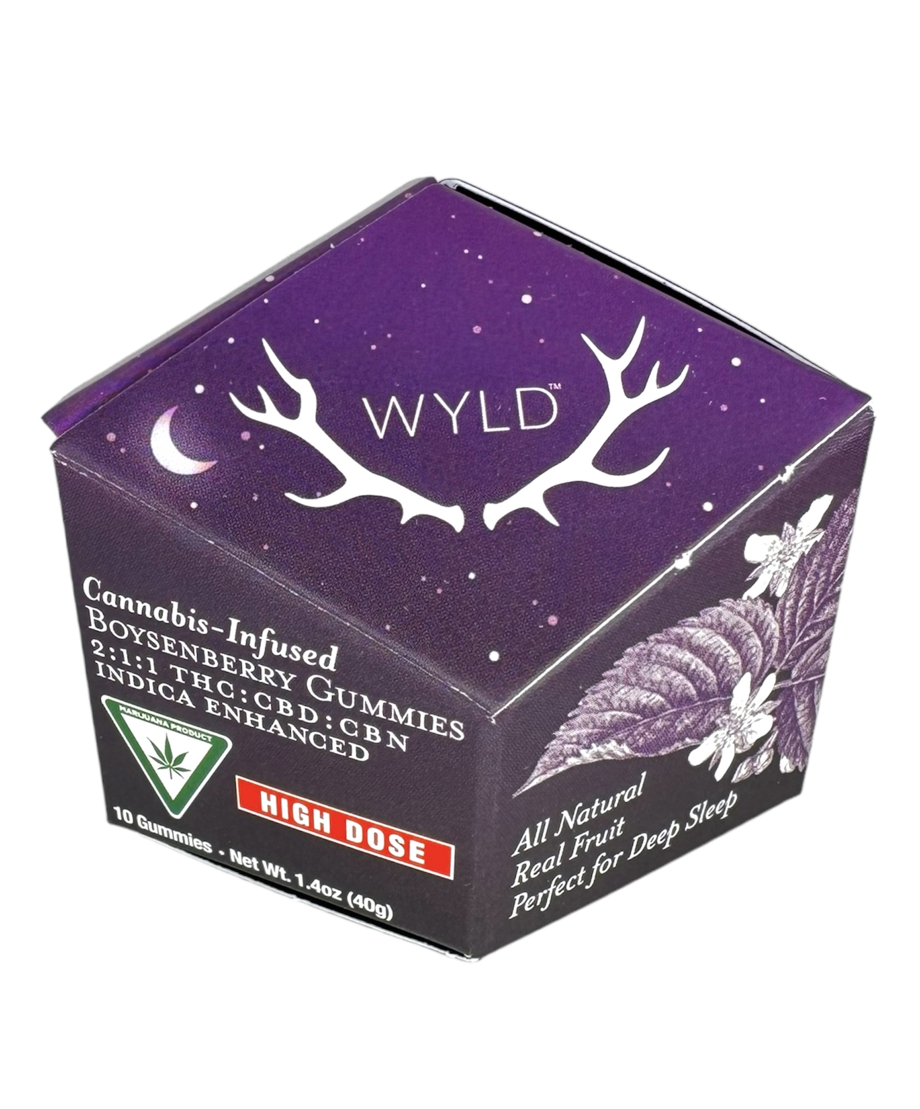 Photograph of product: 200mg Boysenberry Gummies W/ Cbd & Cbn