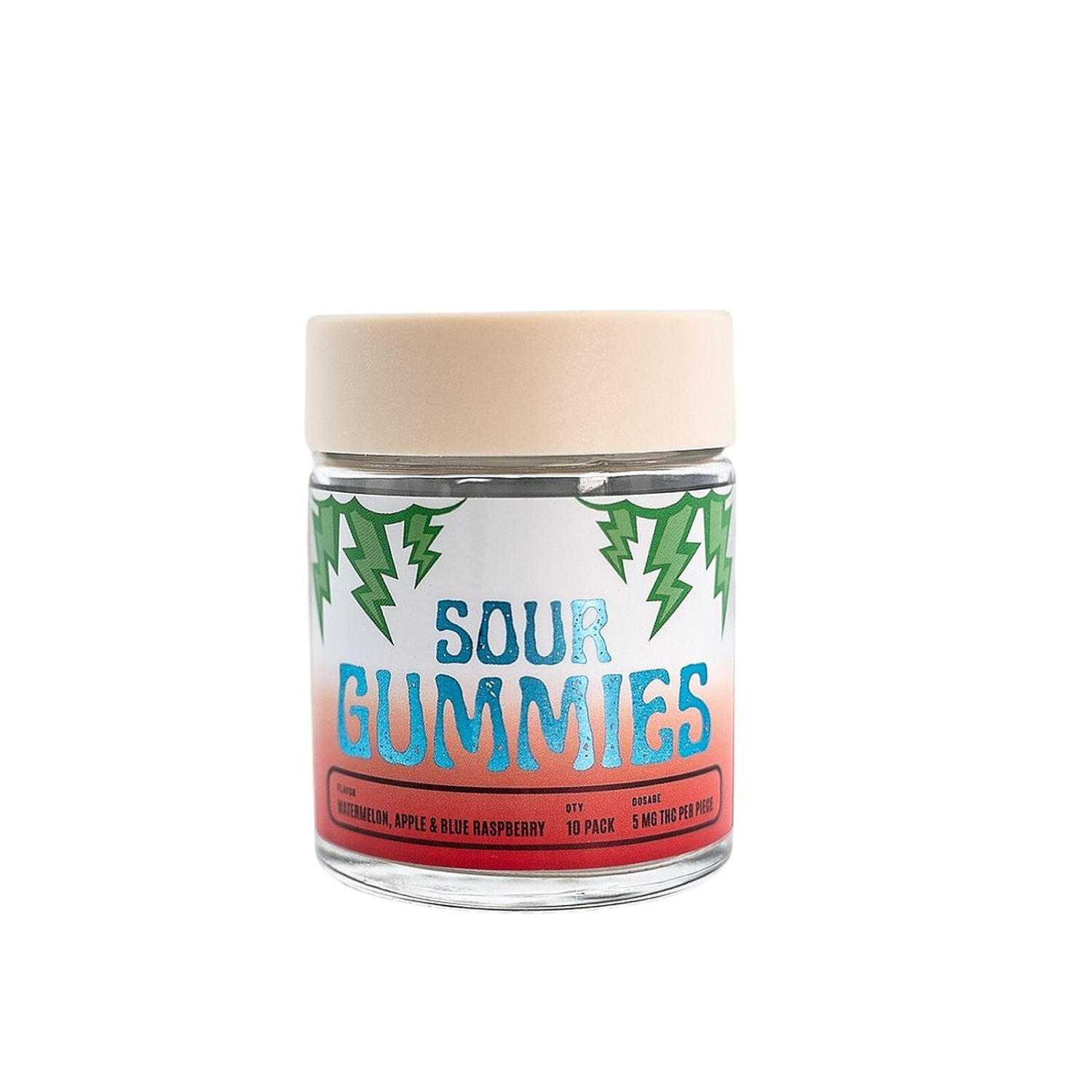 Photograph of product: Sour Gummies | 100mg | Highly Rooted
