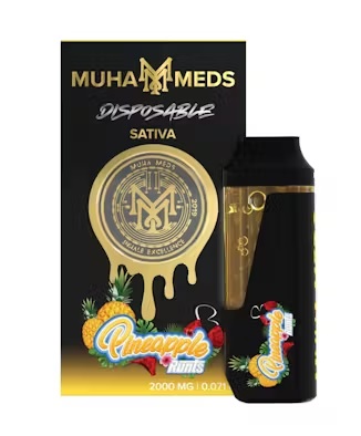 Photograph of product: Muha Meds - Disposable - 2g - Pinepple Express
