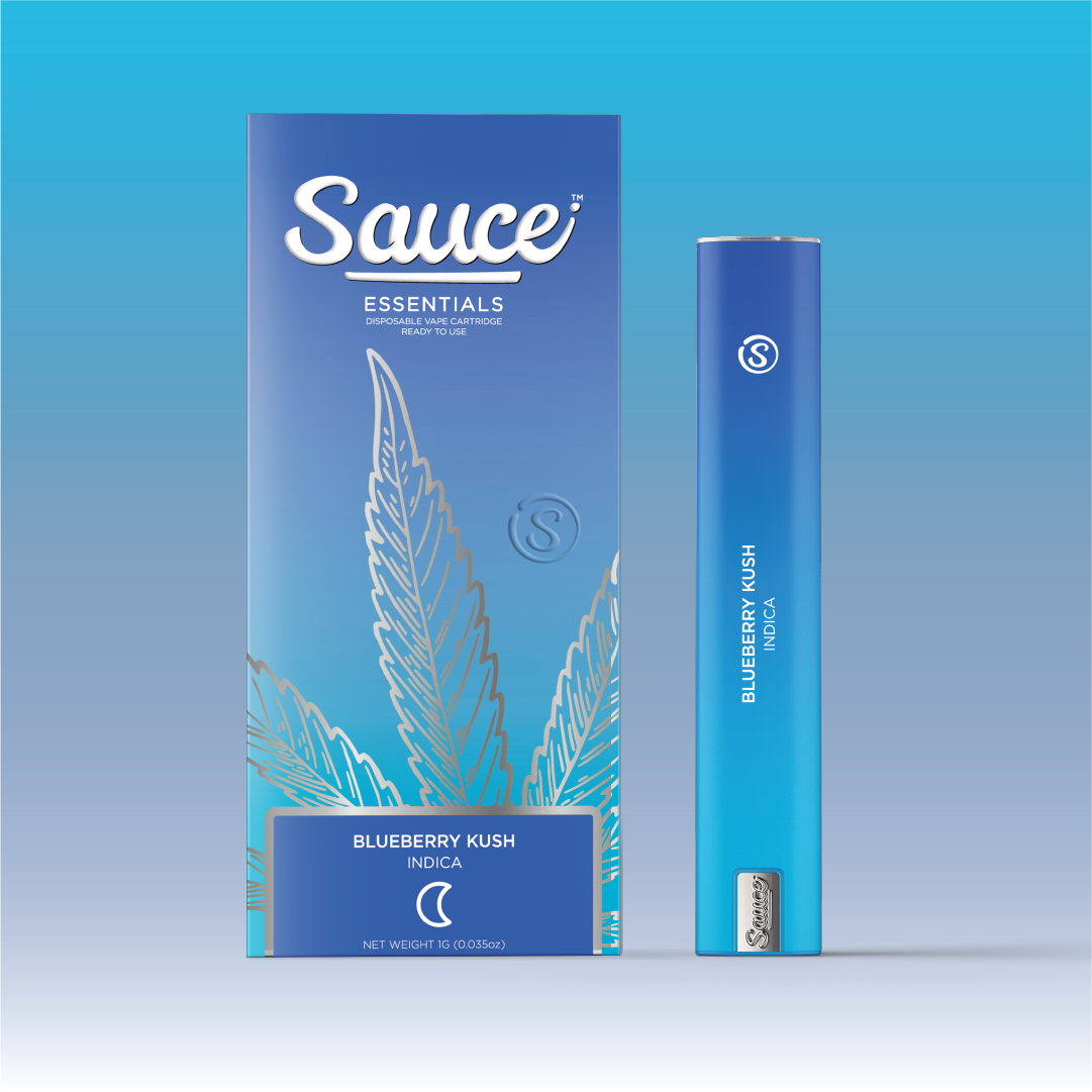 Photograph of product: Sauce - Essentials Blackberry Truffle Disposable Live Resin Cartridge