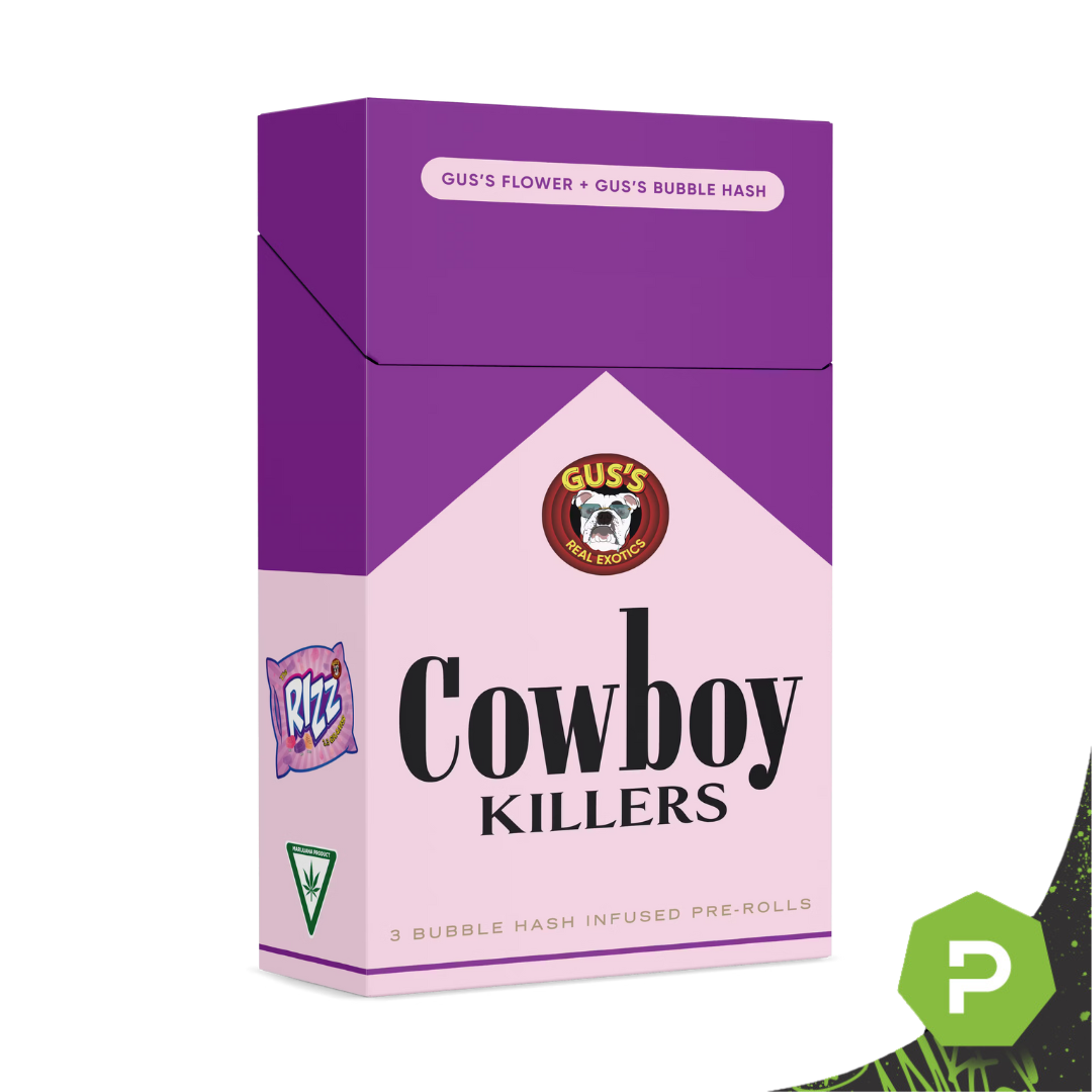 Photograph of product: Cowboy Killers Bubble au chocolat Infused 3pk | The Rizz