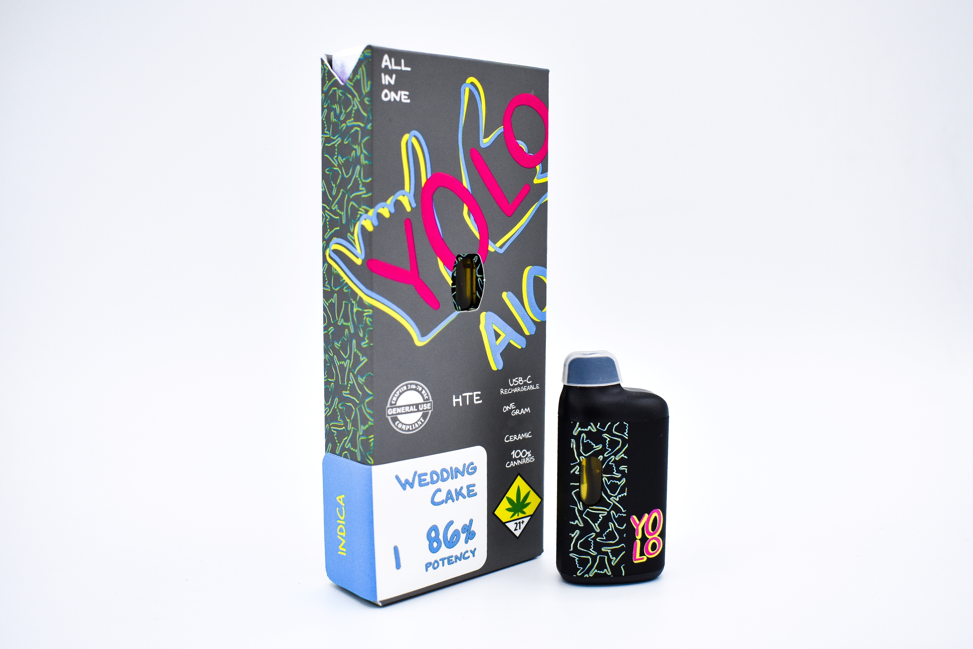 Photograph of product: Wedding Cake Disposable | 1g (DOH)
