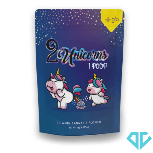 Photograph of product: Glo Farms 2 Unicorns 1 Poop 3.5g