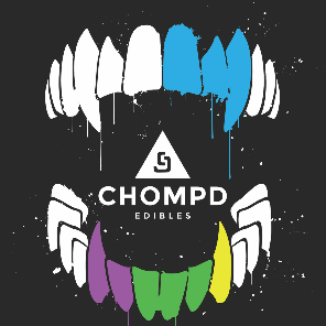 Photograph of product: Chomp'd | Berry Blast Geek Bomb Gummy | 100mg