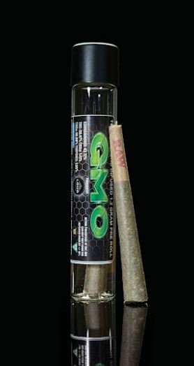 Photograph of product: CannaBee Terp Diamond Infused Pre-Roll 1.2g Planet Of The Grapes
