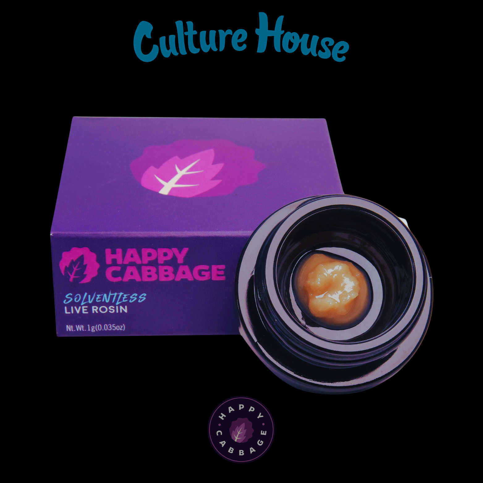 Photograph of product: Happy Cabbage | Candied Limes | Live Rosin