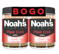 Photograph of product: Noah's Premium BOGO Preroll Oui'd Ghost Crack