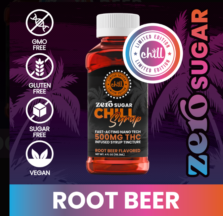 Photograph of product: Zero Sugar Root Beer Syrup 500mg