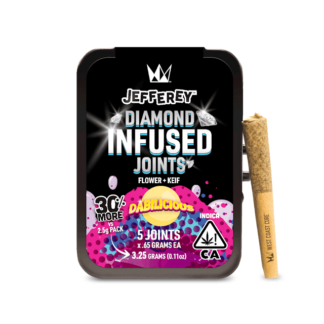 Photograph of product: Dabilicious | 5pk | Infused Preroll