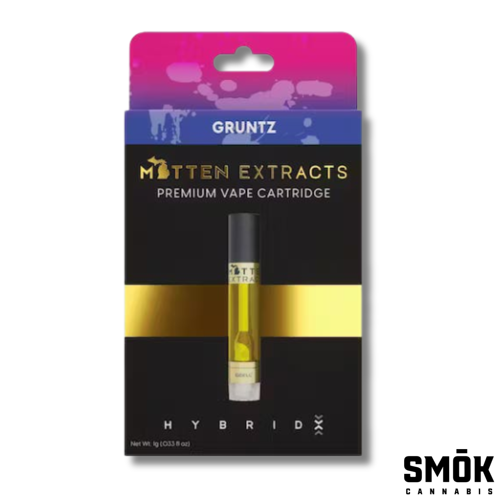 Photograph of product: Mitten Extracts Cart Hybrid Gruntz