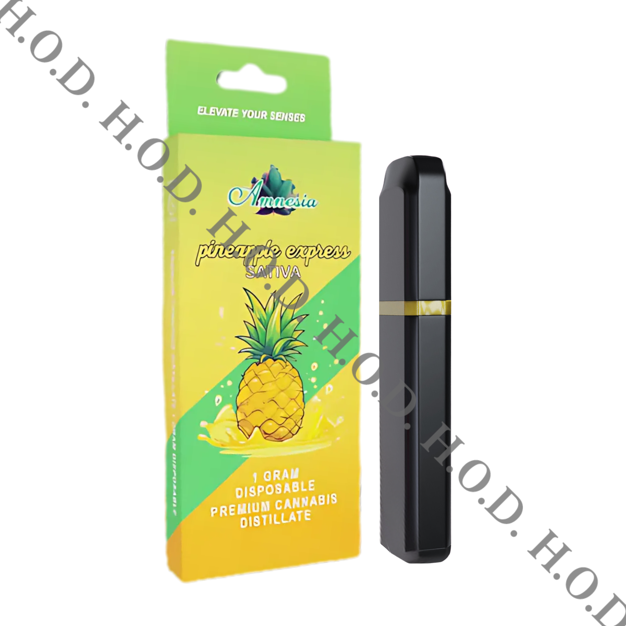 Photograph of product: Amnesia Pineapple Express Disposable 1g