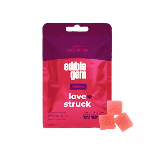 Photograph of product: Cherry Live Resin - 200mg Gummy