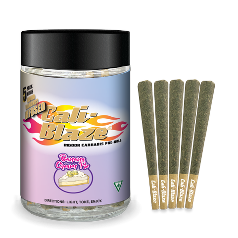 Photograph of product: Banana Cream Cake | Infused | 5pk | 0.7g