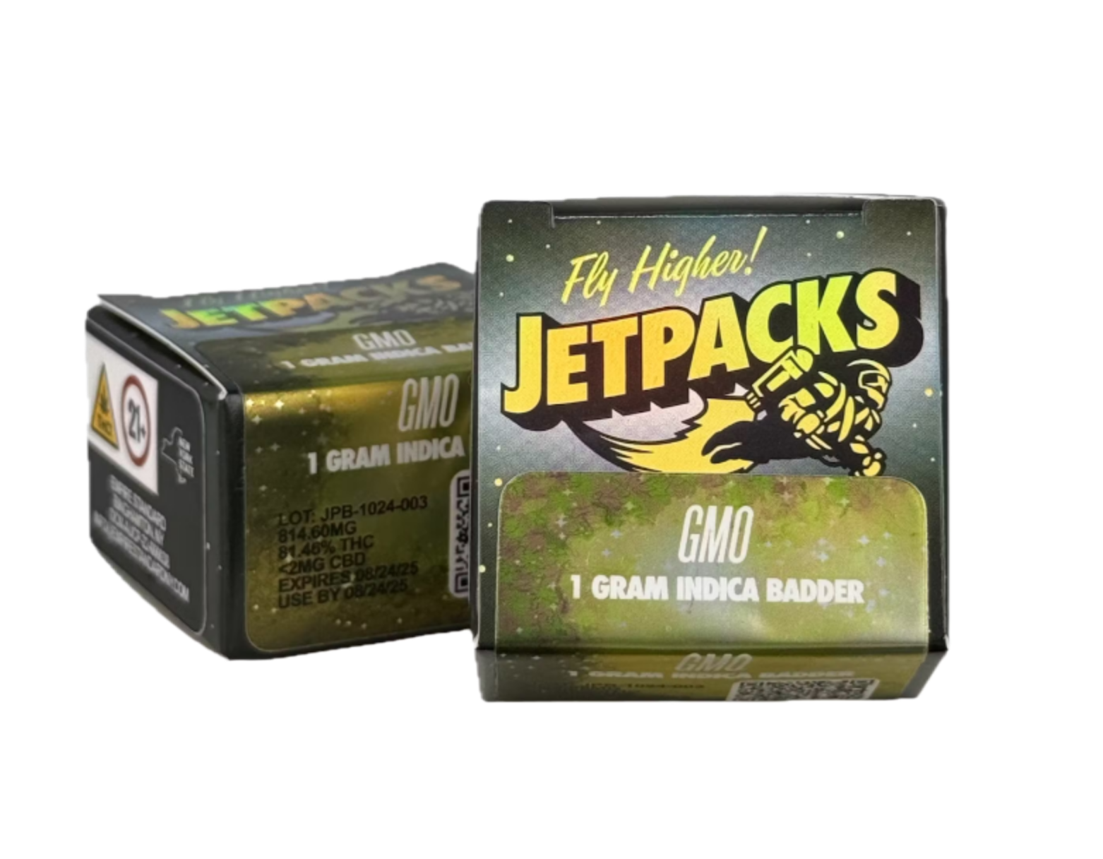Photograph of product: Jetpacks | GMO | 1g Badder
