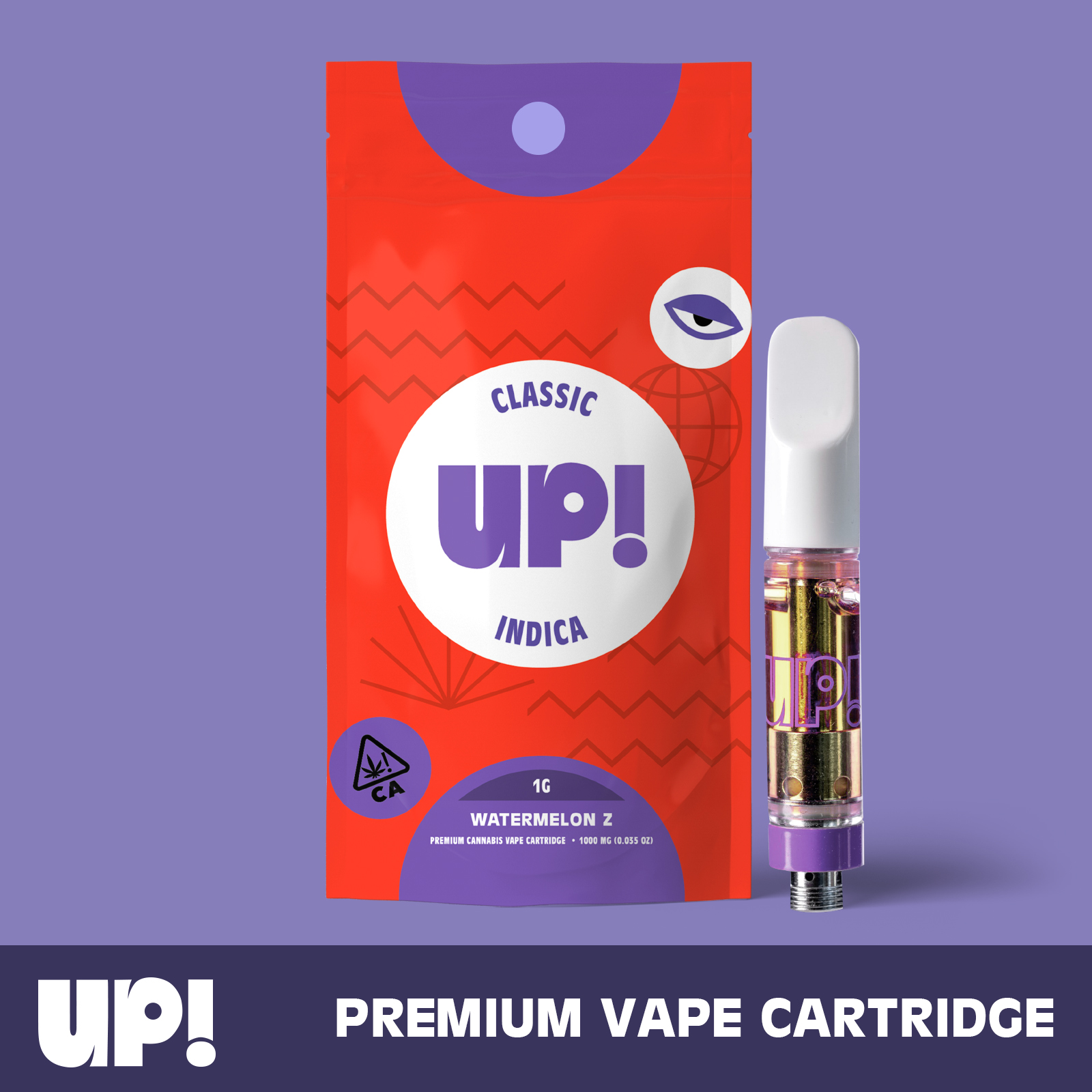 Photograph of product: UP! - Cherry Zlurpee (Oui'd) Classic Cartridge