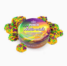 Photograph of product: [PUNCH] SOLVENTLESS ASTEROIDS - 100MG - GALACTIC FRUIT PUNCH (H)