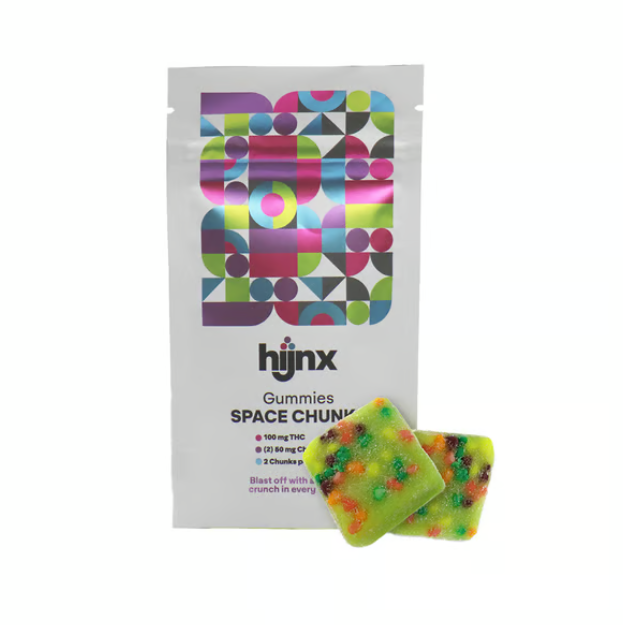 Photograph of product: Hijnx RSO Gummies Space Chunk (H) 2pk 100mg