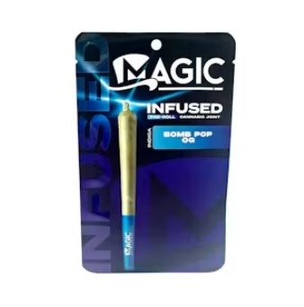 Photograph of product: Magic Infused Pre Roll 1.2g - Bomb Pop OG