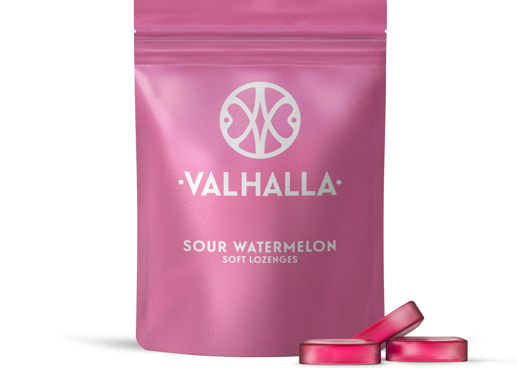 Photograph of product: Valhalla - Gummies - Sour Watermelon (I) 100mg