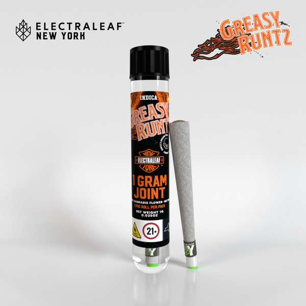 Photograph of product: Electraleaf | Greasy Runtz | 1G Joint