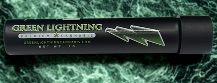 Photograph of product: Green Lightning - Super Lemon Mac 1g Pre-Roll