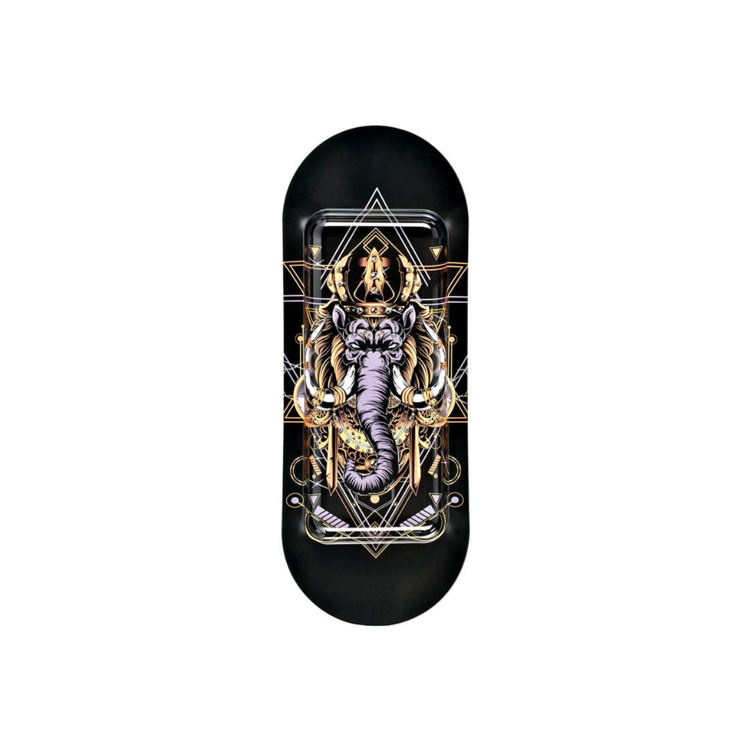 Photograph of product: Large Rolling Tray | Skate Board Style | King Mammoth | LuvBud