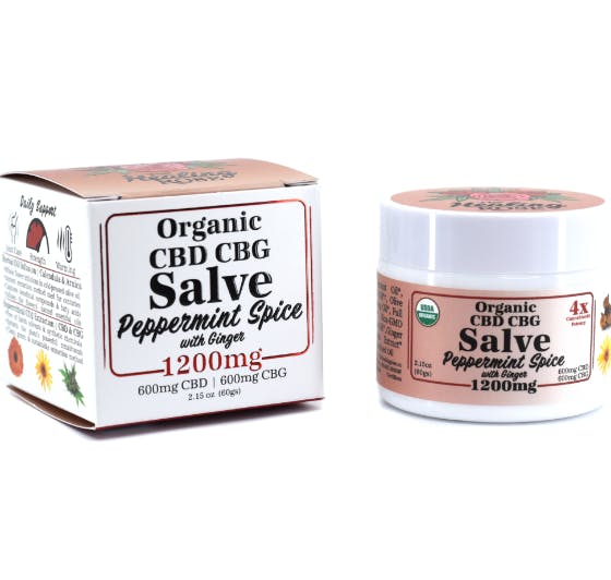 Photograph of product: CBD Salve Peppermint Spice w/ Ginger - 1200mg