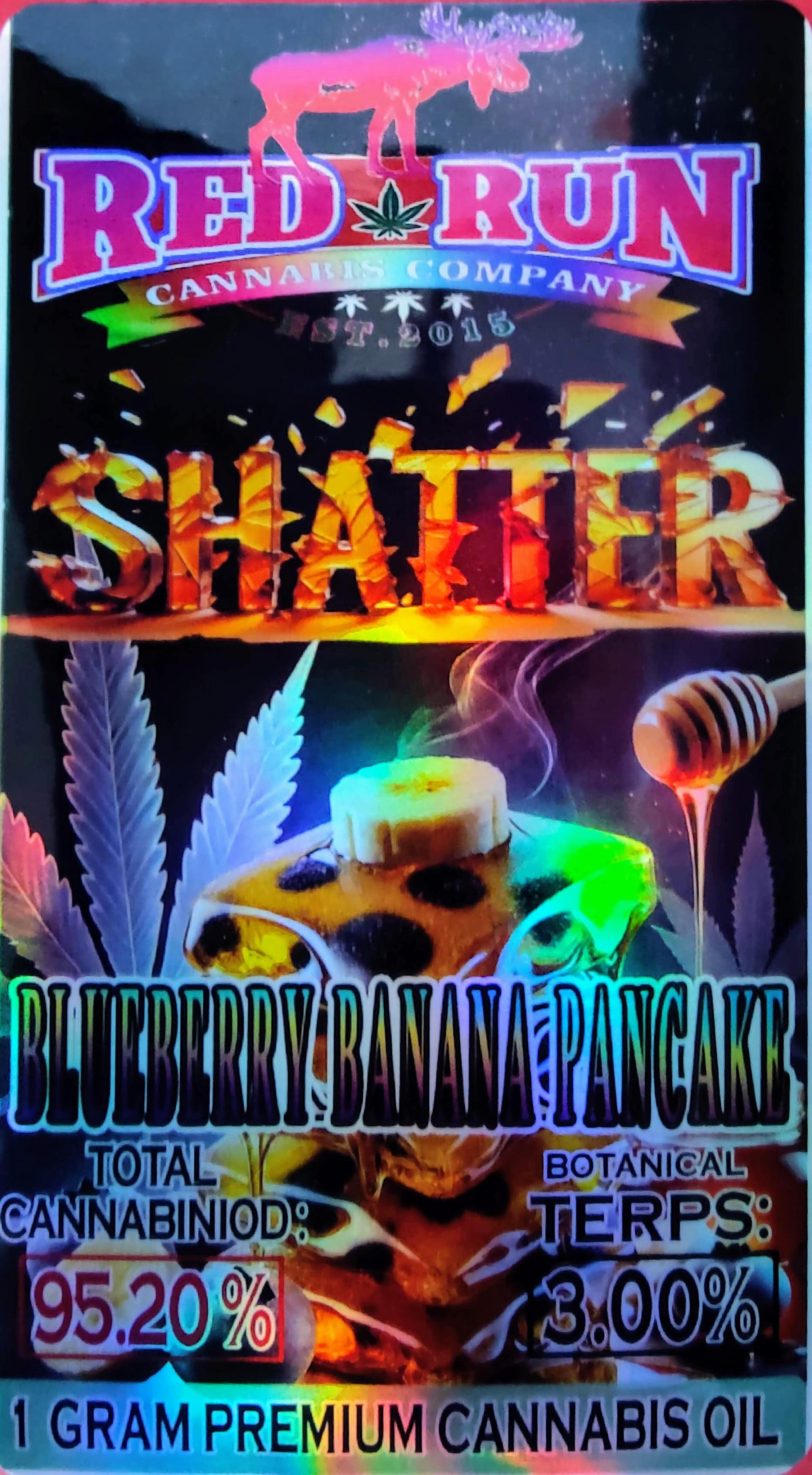 Photograph of product: Shatter - Blueberry Banana Pancake