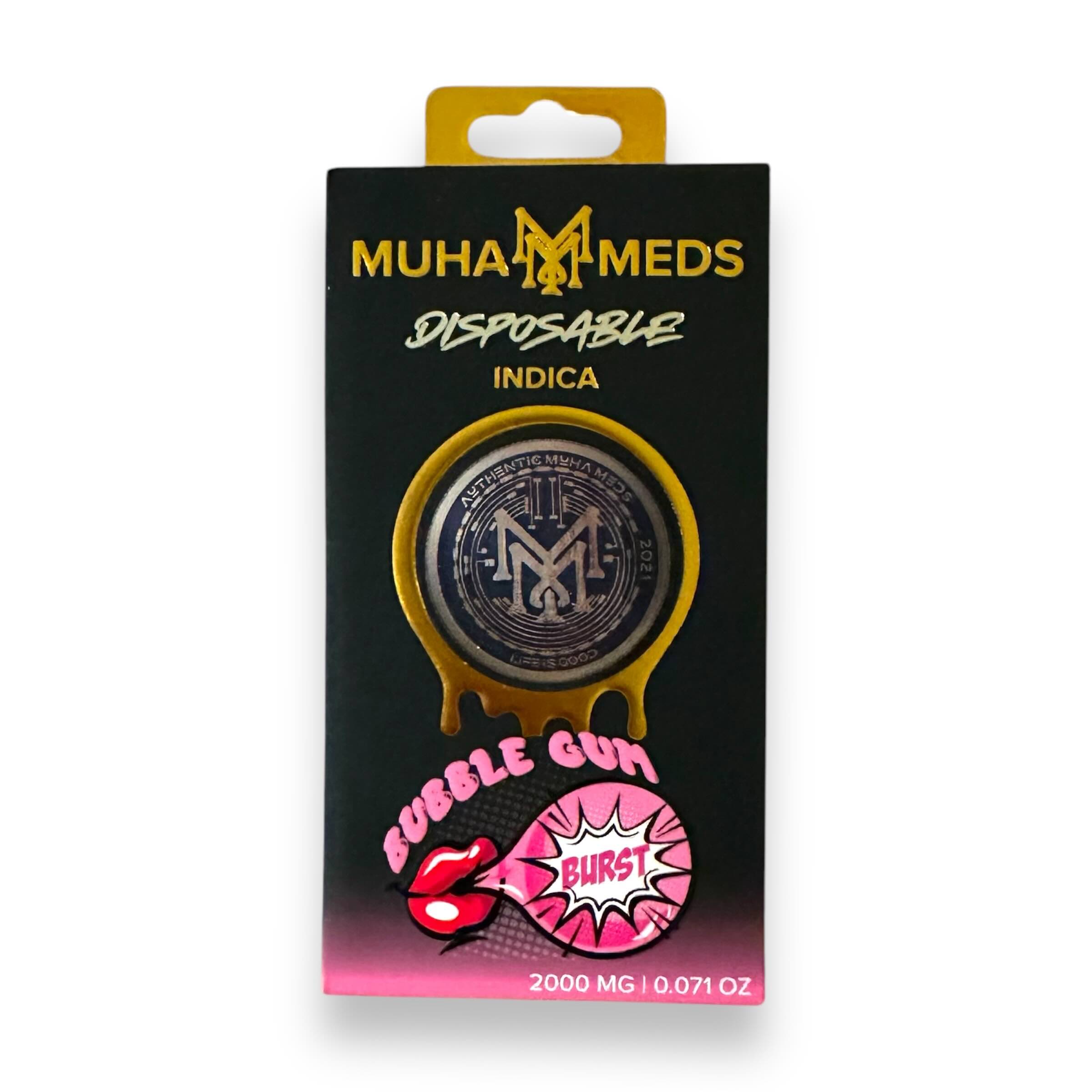 Photograph of product: Muha Meds - Disposable Vape - Berry Gelato