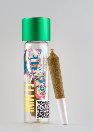 Photograph of product: Jetpacks FJ-Mini Infused Pre-Roll - Cereal Milk {Green Top}