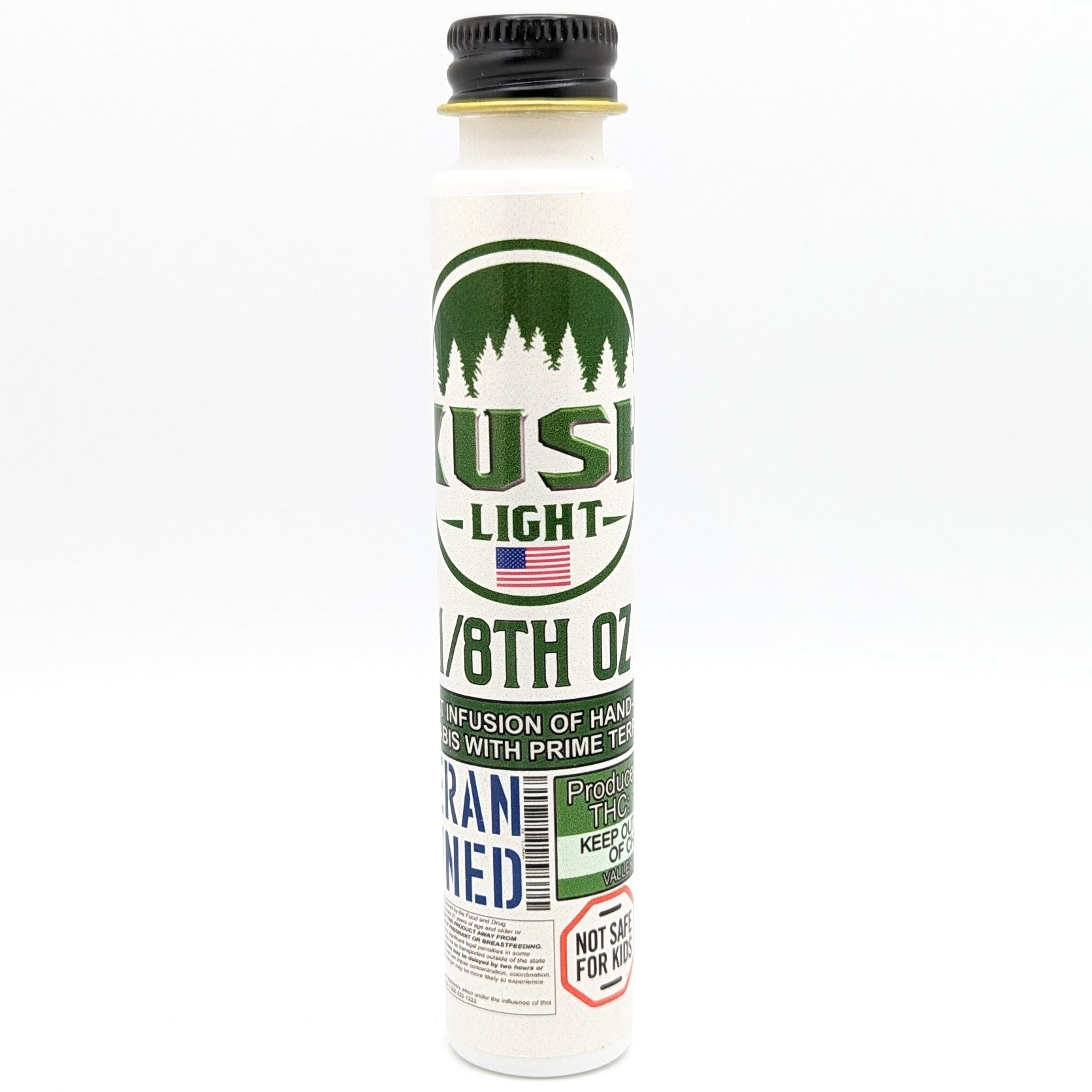 Photograph of product: Kush Light Pre Ground 3.5g