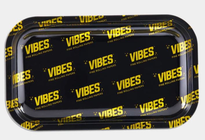 Photograph of product: Vibes Rolling Tray Medium (Black)