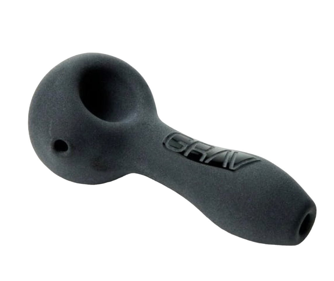 Photograph of product: GRAV Sandblasted Spoon Black