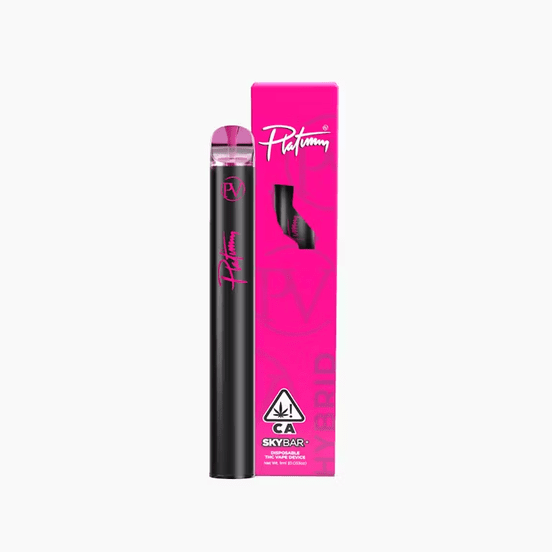 Photograph of product: Platinum AIO Vape Blue Razz 1g - 