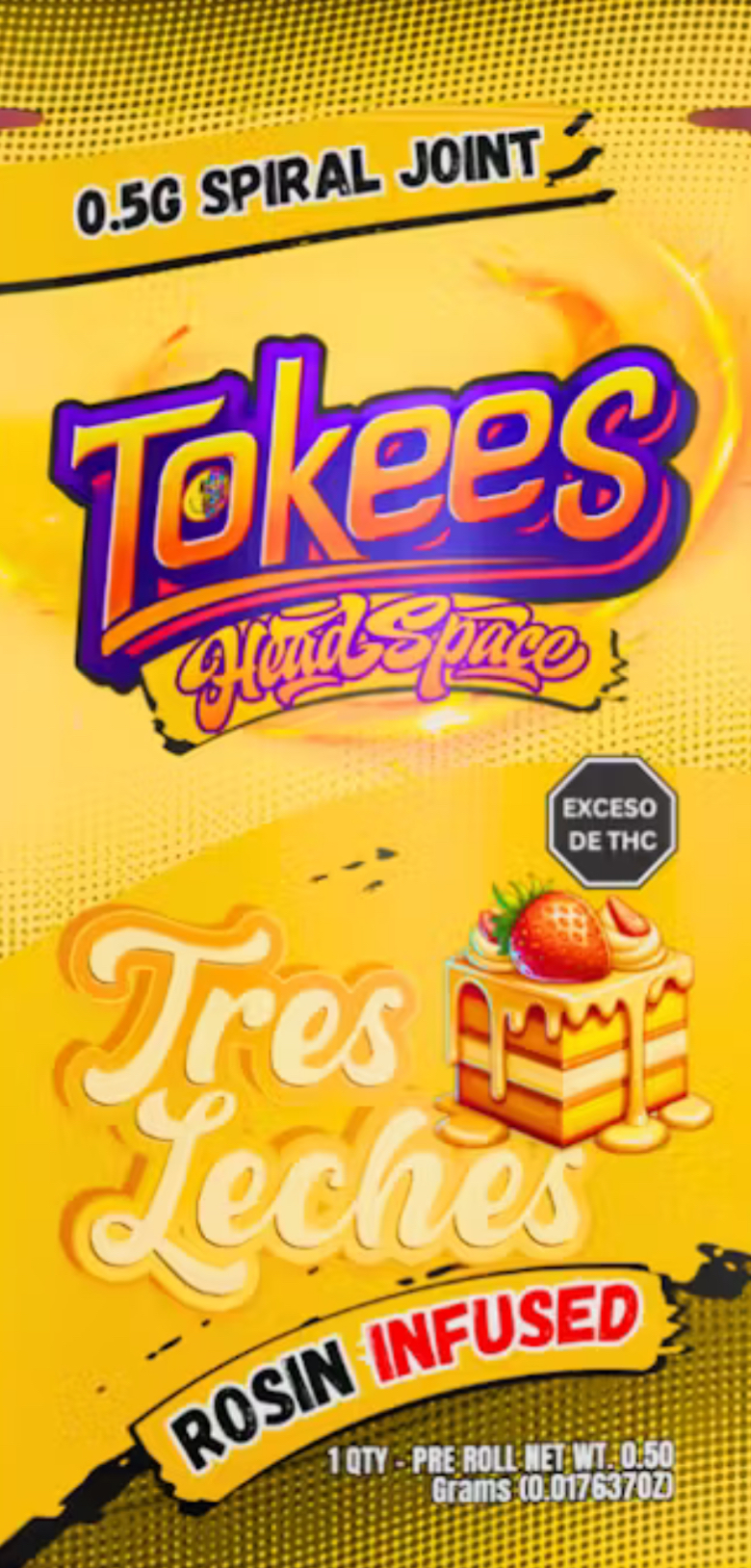 Photograph of product: Tres Leches - Rosin - Infused