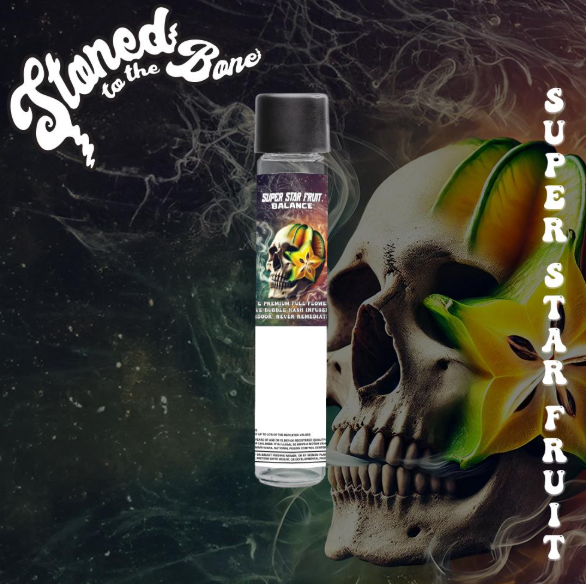 Photograph of Product: Super Star Fruit | Bubble Hash & Diamond Infused | Stoned To The Bone