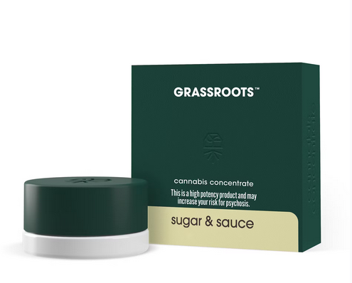 Photograph of product: Grassroots - Stardawg x Northern Lights 1g Live Sugar and Sauce