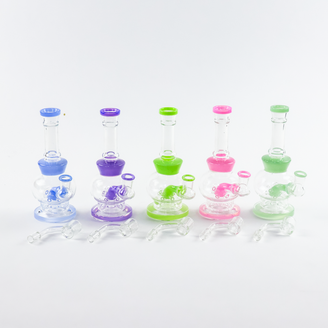 Photograph of product: SirEEL 7" Spore Perc Dab Rig w/Banger - Assorted Colors