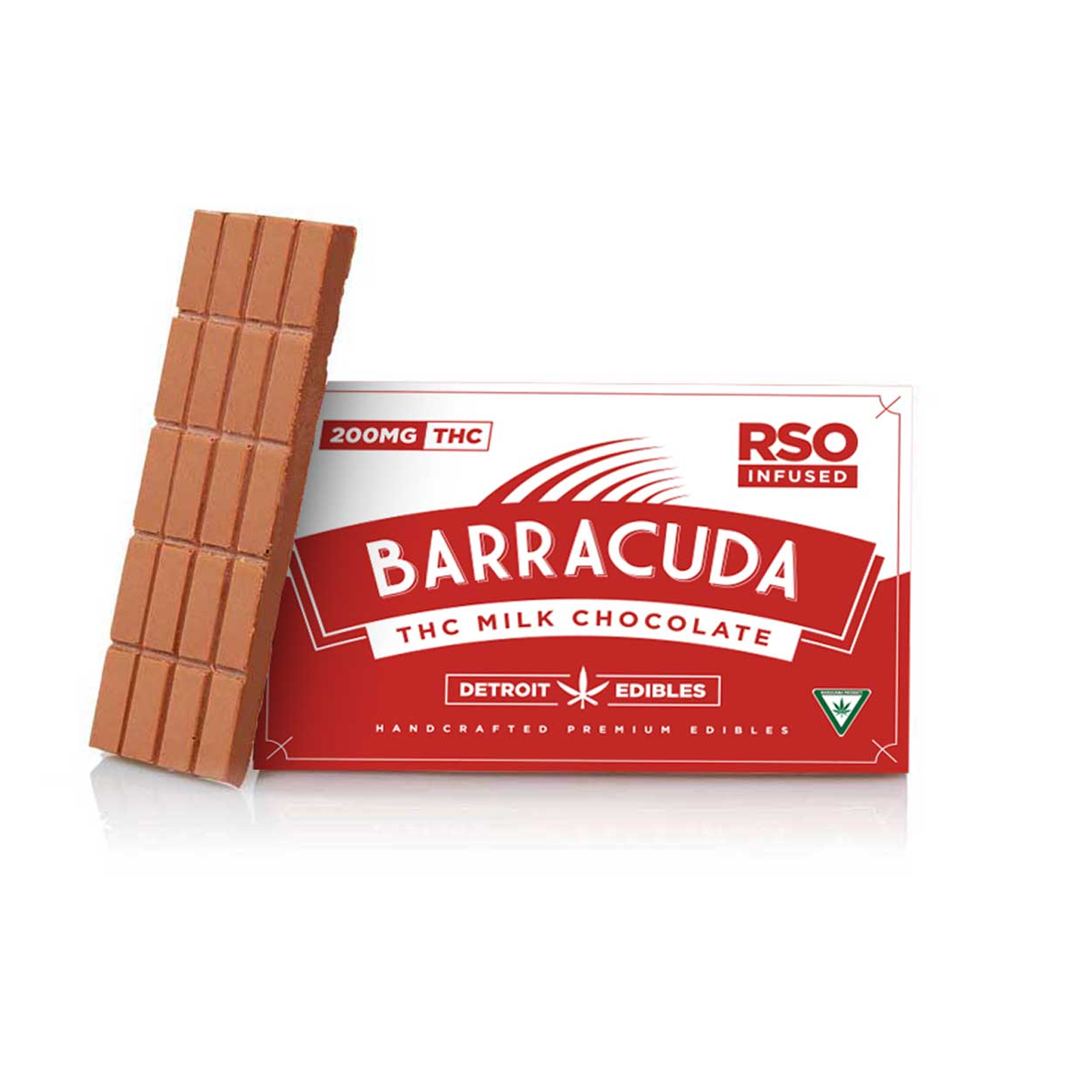 Photograph of Product: Barracuda RSO Bar  Milk Chocolate