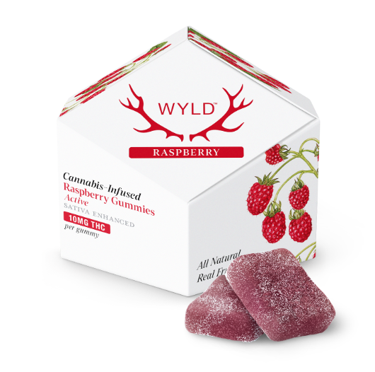 Photograph of product: Gummy | Raspberry | 5mg 20pk