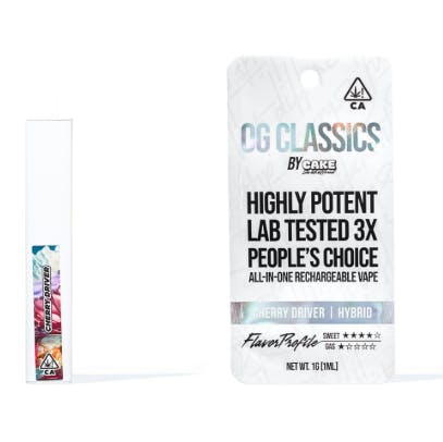 Photograph of product: Cherry Driver | 1g AIO OG Classic - 